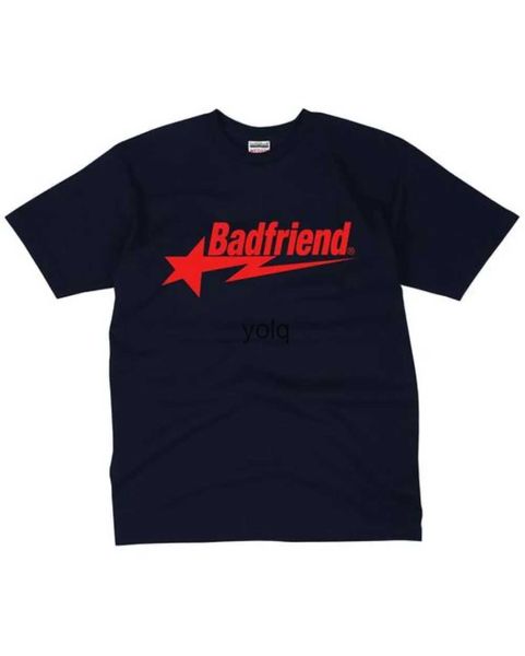 T-shirts pour hommes Harajuku Gothic Tops à manches courtes Y2K T-shirt Streetwear Hip Hop Graphic Print Col rond surdimensionné Tshirt Hommes Femmes 2023 Newyolq