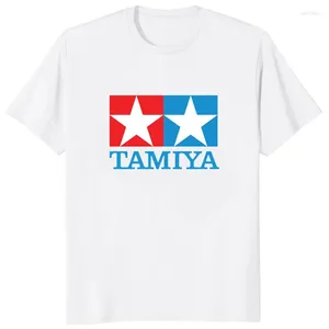 Mannen T-shirts Harajuku TAMIYA Legendarische 90 Auto Speelgoed Klassieke Logo Shirt Mannen Korte Mouw T-shirts Casual Mode Otaku tees