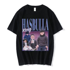 T-shirts voor heren Hasbulla Fighting Meme T-shirt Heren Dames Mini Khabib Blogger T-shirt Hoge kwaliteit Ronde hals Puur katoen Oversized T-shirts Tops Man 230206