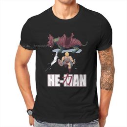 T-shirts homme He-Man et les maîtres de l'univers t-shirt fort Vintage Alternative t-shirts hauts grande taille coton col rond t-shirt