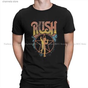 T-shirts pour hommes Heavy Metal Rock Music T-shirt pour hommes Shine Blue Rushh Soft T-shirt décontracté T-shirt Nouveauté Tendance Lâche T231204