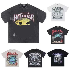 T-shirts voor heren Hellstar Sleeve Tee Heren Dames Hoge kwaliteit Streetwear Hip Hop Fashion T-shirt Hell Star Short 05 H4tk # QNKC LAZX QQUG