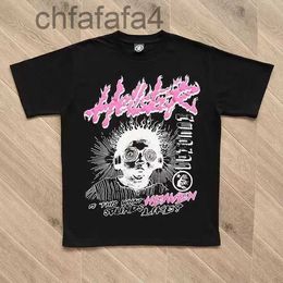 T-shirts pour hommes Hellstar Sound Like Heaven Tee Hommes Femmes Streetwear T-shirt de haute qualité 100% Casual Gothic T-shirt à manches courtes Z2 7kpt ZJIS