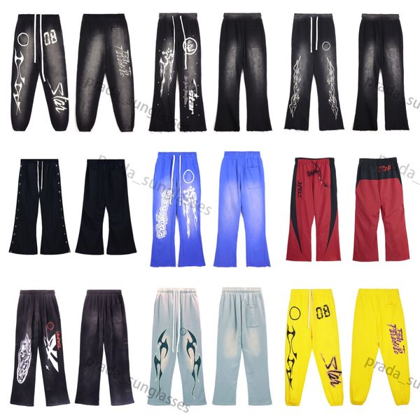 pantalones pantalones pantalones de chándal desgastados hombre desgarrado jogger pantalones pantalones de motocicleta de ajuste delgado para hombre