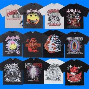 T-shirts pour hommes Hellstar Tshirt T-shirt d'été Mode Hommes Femmes Designers T-shirts Hauts à manches longues T-shirts en coton Vêtements Polos Vêtements Hellstars à manches courtes