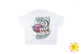 T-shirts pour hommes de haute qualité 1: 1 mode surdimensionné Blutosatire Wimpy Kid T-shirt hommes femmes double face dessin animé imprimé haut t-shirt