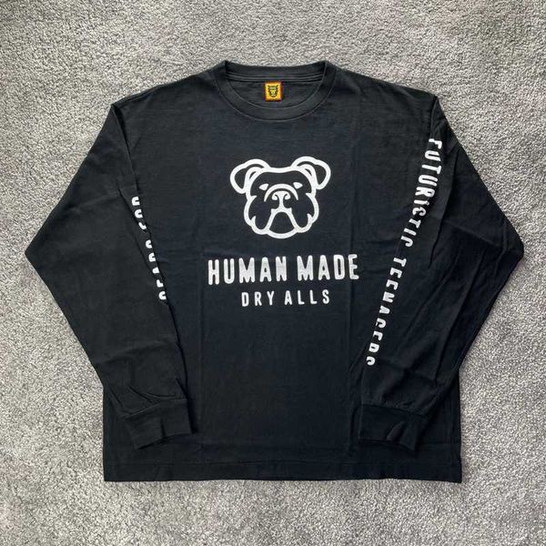 T-shirts pour hommes de haute qualité 2021ss Human Made Fashion T Shirt Hommes 1 1 Dog Print Dry All T-shirt Human Made Women Tee Tops Hommes Vêtements