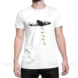 T-shirts pour hommes de haute qualité hommes WWII guerre mondiale 2 t-shirt banane souterrain-bombes pur coton chemise t-shirts Harajuku pour camisetas adultes