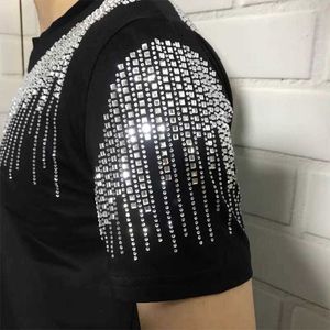 T-shirts pour hommes de haute qualité d'été Slim Fit T-shirts Tee Shirt Homme Diamant Gland Social Club Tenues T Shirt Hommes À Manches Courtes Streetwear Hommes T230209