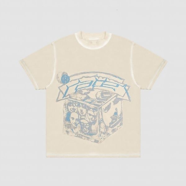 Hommes s T-shirts Hip Hop Portrait Motif Imprimer Gothique Vintage T-shirt Hommes Surdimensionné Unisexe T-shirts Streetwear Rock Tees Harajuku Homme Tops emo 230420