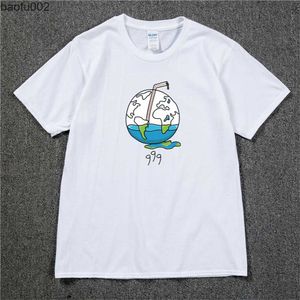 T-shirts voor heren hiphop zanger respect Juice wrld print t shirt heren streetwear swag mode unisex tops tee rapper fanclub mannelijk Harajuku t-shirt l230215