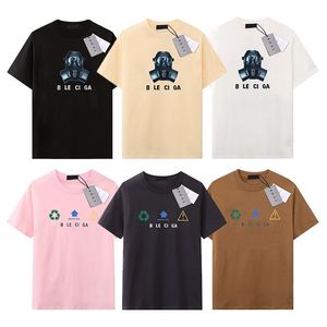 T-shirts pour hommes Hip Hop Streetwear respirant 100% coton marque lettre fleur imprimé concepteur de haute qualité hommes femmes t-shirts à manches courtes été à manches courtes hauts vêtements