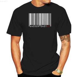T-shirts pour hommes HITMAN Agent 47 T-shirt à code-barres agent tueur à gages 47 agent 47 jeu tueur à gages L230715