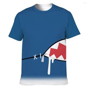 T-shirts pour hommes Hololive Gawr Gura Costume de Cosplay T-shirt