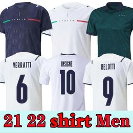 T-shirts masculins à la maison chemise Italie Chiellini insigne immobile totti Pirlo belotti bonucci verratti 21 22 qualité supérieure