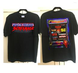 Magliette da uomo Horror Nights Maximum Screamage Universal Studio 2023 T-Shirt