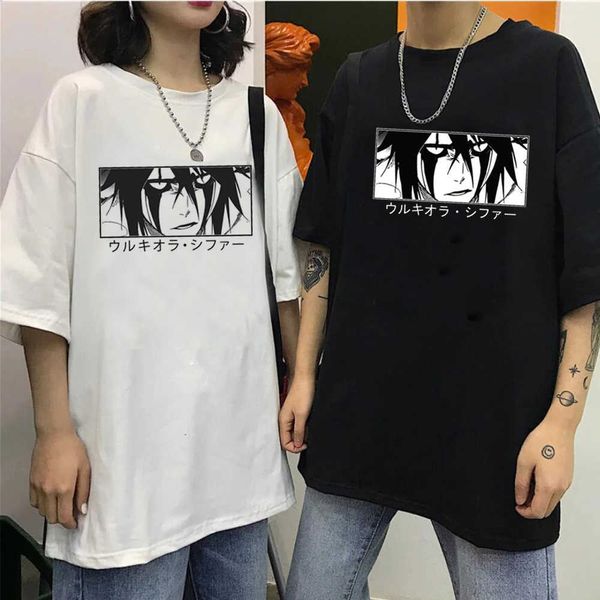 T-shirts hommes Chaud japonais Anime Bleach T-shirt Hommes Kawaii Kurosaki Ichigo T-shirts graphiques drôle Harajuku Dessin animé Zaraki Kenpachi T-shirts Homme T230103