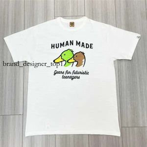 T-shirts pour hommes créateurs de marque de bonne qualité Blue Heart Fashion Summer T-shirt Men Human Mades Overs Dimediaship T-shirt Cotton Tee Mens Vêtements 7970