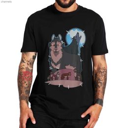 T-shirts voor herenjagers Wolf Owl House T-shirt Amerikaanse fantasie tv-animatieserie T-shirt 100% katoenen EU-maat TOPS TEE