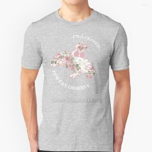 T-shirts pour hommes I'm A Cryptid Few Can Observe - Mothman Summer Lovely Design Hip Hop T-Shirt Tops Moth Cute Floral Adorable