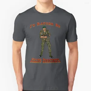 T-shirts pour hommes, je préfère tuer les communistes, Style Reagan, T-Shirt pour hommes, hauts doux et confortables, vêtements de l'armée