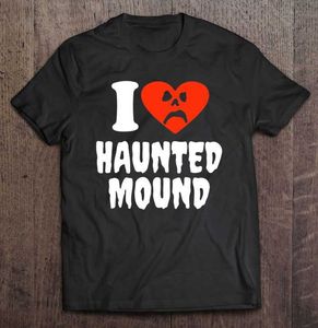 T-shirts pour hommes I Love Haunted Mound T-shirt surdimensionné coeur rouge T-shirt surdimensionné T-shirt pour hommes T-shirts pour femmes T-shirts à manches courtes T221006