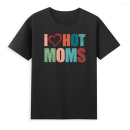 T-shirts pour hommes j'aime les mamans chemise drôle hommes Homme vêtements décontracté Streetwear Harajuku mode col rond hommes t-shirts 90s