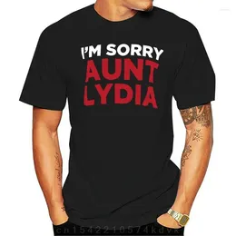 Mannen T-shirts Ik ben Droevige Tante Lydia Shirt De dienstmaagd van het Verhaal van Tha Dienstmaagden Juni Osborne