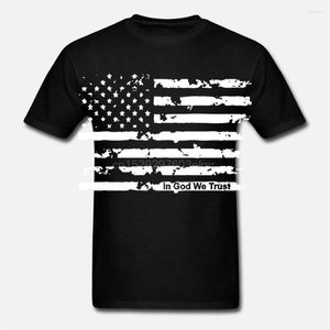 Mannen t-shirts in God we vertrouwen Jezus t-shirt kleding christelijk us.a. Black America