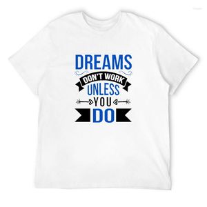 T-shirts voor heren Inspirerende woorden Gedrukt Korte mouw Streetstyle Casual T-shirt Trendkleding Zomer Katoen Dames