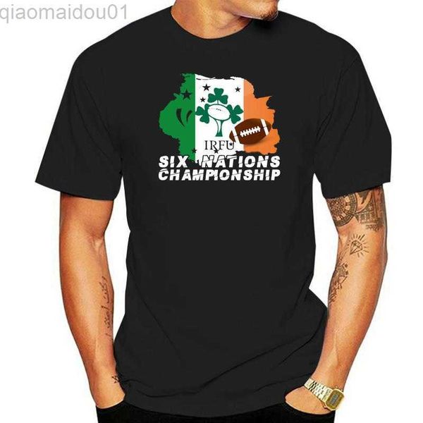 Camisetas de hombre Irlanda Rugby Fan camiseta Six Nations Championship 2022 adultos niños camiseta Top L230707