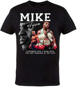 Camisetas de hombre Iron Mike Tyson Legend Camiseta de boxeo Unisex Negro Hombre S-3XL Hecho a mano J230602