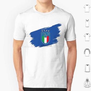 T-shirts hommes Italie Football Team T-shirt Hommes Femmes Enfants 6XL Italie Football 2021 Team Italia Figc Gagnant pour gagner le match de football