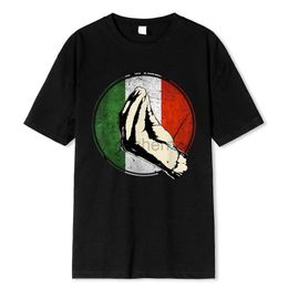 Heren t-shirts Italiaans geschenk shirt leuk Italiaans t-shirt geschikt voor casual katoenen heren t-shirt coole zomer ademende oversized korte mouwen heren t-shirt d240509
