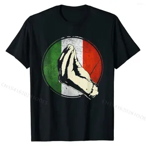 T-shirts pour hommes cadeau italien chemise drôle Italie T-Shirt ajusté décontracté coton hommes t-shirts Cool