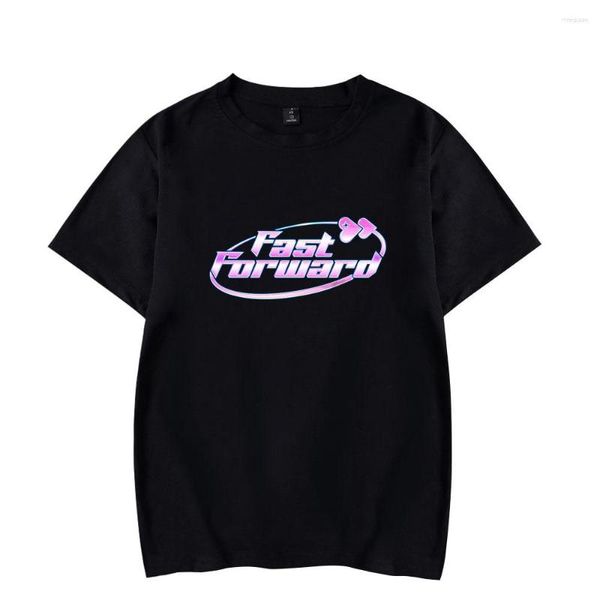 T-shirts pour hommes ITZY JEON SOMI t-shirt 2023 Plan de jeu avance rapide Logo Merch imprimé unisexe mode décontracté Kpop T-shirts