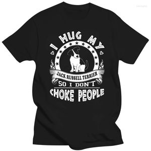 T-shirts pour hommes Jack Russell Terrier T-Shirt cadeau imprimé été Style loisirs hommes T-shirt grands vêtements coton sites Web