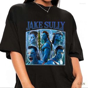 T-shirts pour hommes Jake Sully Vintage T-Shirt unisexe 90S graphique pour femmes hommes à manches courtes t-shirts été couverture en coton mode Streetwear
