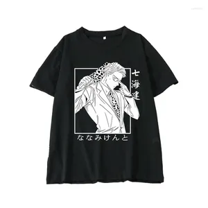 T-shirts pour hommes Janpanese Anime Toji Fushiguro Tshirt Jujutsu Kaisen Gojo Satoru T-shirt Geto Suguru Manga Tee Tops Nanami Kento Graphic