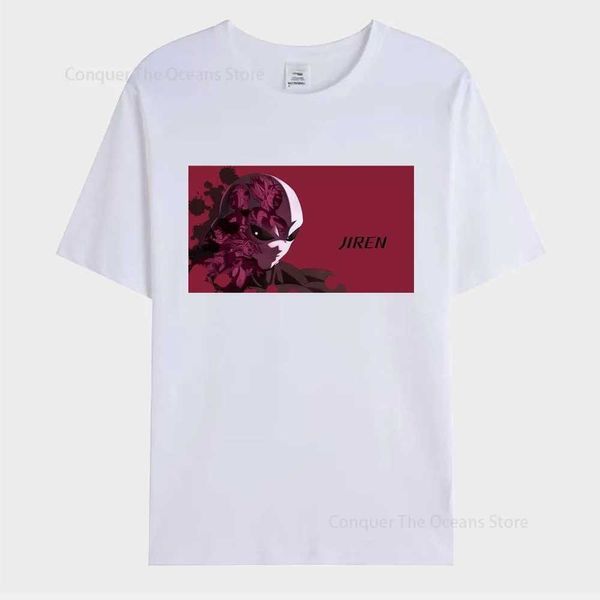 T-shirts pour hommes Anime japonais Jiren T-shirt pour hommes imprimés Goku Slves courts T-shirt Summer Strtwear O-Neck Sweatshirt Womens Tops T240506