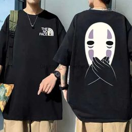 T-shirts pour hommes Anime japonais No Face Man Graphic T-shirts imprimés 90s Unisexe Manga Tshirt Hommes Femmes Mode d'été Casual T-shirts surdimensionnés T230601 857