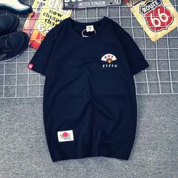 Camisetas para hombre, camiseta con estampado de diablo japonés Prajna Hannya, camiseta informal de algodón con tatuaje de gato para hombre, camiseta de motociclista de verano, camisetas de Hip Hop