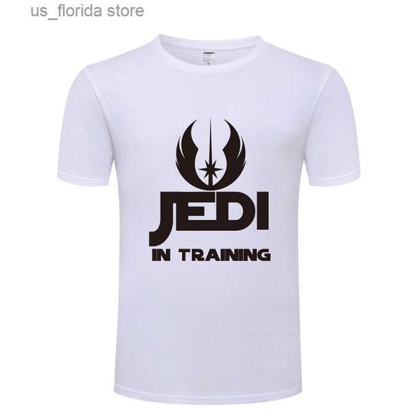 Camisetas para hombres Jedi en entrenamiento St arS W ars diseño de película clásica camisetas impresas para hombres tops de algodón de corte corto t estilo cool strt talla grande 4XL TAMAÑO ASIÁTICO Y240402