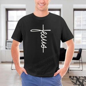 Heren t shirts Jezus christelijk cross shirt mannen vrouwen mode t-shirts katoen t-shirt kind hiphop tops tees losse camisetas hombre