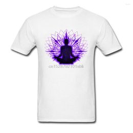 Heren t shirts Jezus ized t-shirt meditatie lotus mndala 2023 faddish pure youtube o nek mannen tops shirt bedrukt op sweatshirts zomer herfst