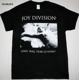 Camisetas para hombre JOY DIVISION LOVE WILL TEAR US APART CAMISETA NEGRA POST PUNK ORDEN camiseta de algodón para hombre camiseta de moda de verano talla europea 230414