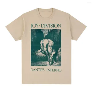 Camisetas para hombre, camiseta Vintage JOY DIVISION, camiseta Post Punk de placer desconocido, banda de música británica, Camiseta de algodón para hombre, camisetas para mujer