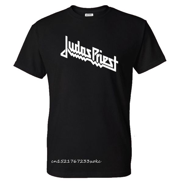 T-shirts pour hommes Judas Priest T-shirt imprimé Célèbre groupe de musique Streetwear Hommes 100 T-shirt en coton Heavy Metal T-shirt Sports Tops Vêtements 230411