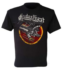 Mannen T-Shirts Judas Priest T-Shirt Sing For Vengeance Uk Heavy Metal Band Zwart S Tot 3Xl Gedrukte Mannen T-shirt Korte Mouw Grappige J230602