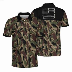 Camisetas para hombres Jumeast Men Camo Polo Shirt Caza Camuflaje Soft Mesh T-shirts Military Light Academia Workout Ropa de vitalidad juvenil L230715
